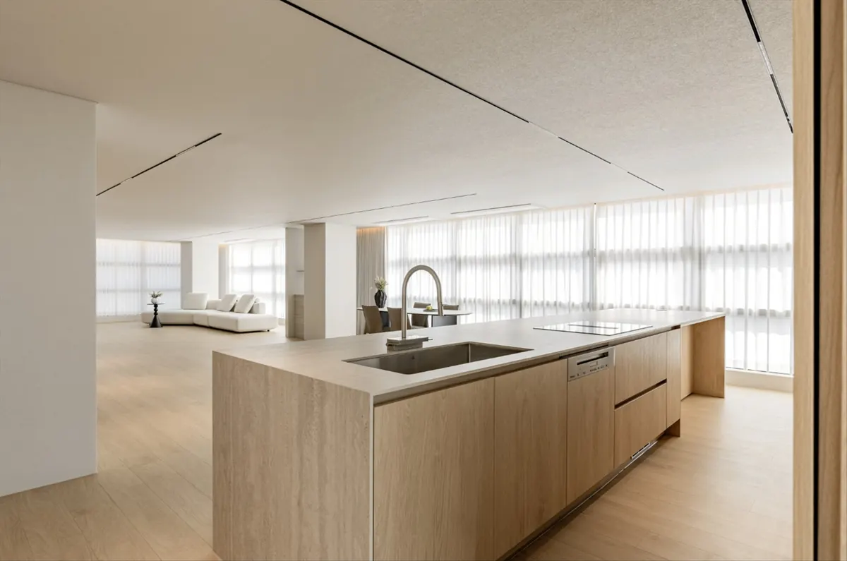 에디핏 Open Oak Kitchen 맞춤가구 시공 디테일 2